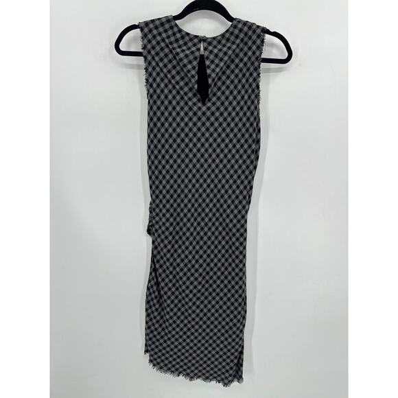 James Perse Twisted Drape Wool-Blend Shift Dress Size 1 - Picture 4 of 5